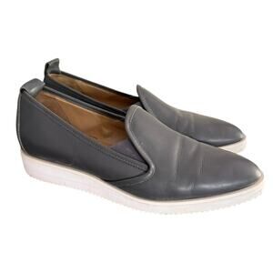 Everlane Modern Loafer Slip-On Leather Sneaker Gray Women’s Size 10.5
